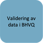 Validering av data i BHVQ